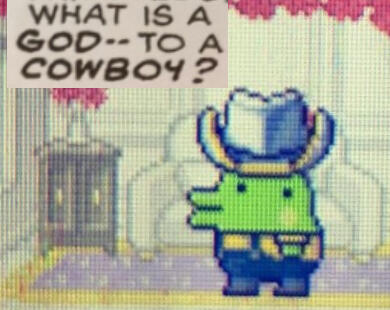 what is god to a cowboy